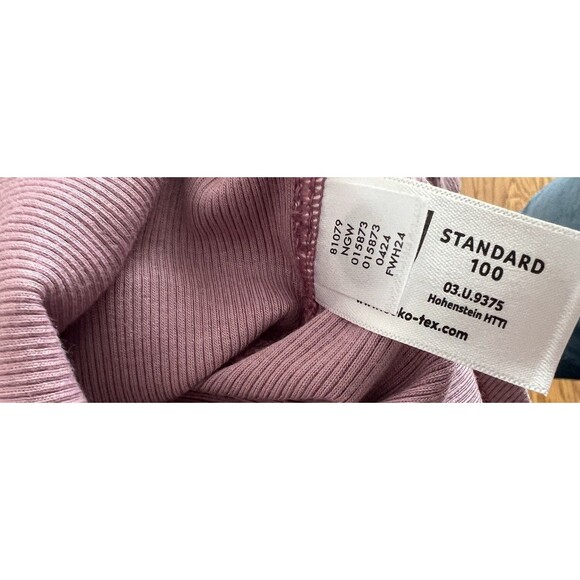 HANNA ANDERSSON MAUVE PINK ACTIVE L/S TOP SHIRT 120 6/7 - Picture 6 of 6
